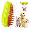 Cepillo vaporizador para mascotas