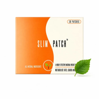 Caja naranja y blanca Slim Patch de 30 parches